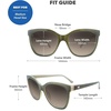 image:imageKnockaround Cat Eye Polarized Sunglasses for Women  UV400 ProtectionCoastal Dunes  Aviator Green