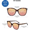 image:imageKnockaround Cat Eye Polarized Sunglasses for Women  UV400 ProtectionMatte Tortoise Shell  Rose Gold