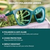image:imageKnockaround Cat Eye Polarized Sunglasses for Women  UV400 ProtectionPoison Ivy  Olive Green