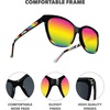 image:imageKnockaround Cat Eye Polarized Sunglasses for Women  UV400 ProtectionRainbow on My Parade  Rainbow