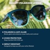 image:imageKnockaround Cat Eye Polarized Sunglasses for Women  UV400 ProtectionRising Tide  Smoke