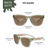 image:imageKnockaround Kids Polarized Sunglasses  For Boys amp Girls UV400 ProtectionAged Sage  Amber