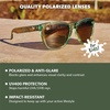 image:imageKnockaround Kids Polarized Sunglasses  For Boys amp Girls UV400 ProtectionAged Sage  Amber