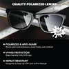 image:imageKnockaround Kids Polarized Sunglasses  For Boys amp Girls UV400 ProtectionBlack on Black  Smoke