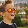 image:imageKnockaround Kids Polarized Sunglasses  For Boys amp Girls UV400 ProtectionCampfire  Red Sunset