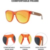 image:imageKnockaround Kids Polarized Sunglasses  For Boys amp Girls UV400 ProtectionCampfire  Red Sunset