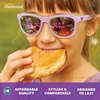 image:imageKnockaround Kids Polarized Sunglasses  For Boys amp Girls UV400 ProtectionGrape Jellyfish  Lilac