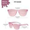 image:imageKnockaround Kids Polarized Sunglasses  For Boys amp Girls UV400 ProtectionPink Sparkle  Pink