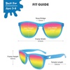 image:imageKnockaround Kids Polarized Sunglasses  For Boys amp Girls UV400 ProtectionRainbow Blues  Rainbow