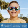 image:imageKnockaround Kids Polarized Sunglasses  For Boys amp Girls UV400 ProtectionRainbow Blues  Rainbow