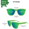 image:imageKnockaround Kids Polarized Sunglasses  For Boys amp Girls UV400 ProtectionSlime Time  Caribbean Moonshine