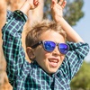 image:imageKnockaround Kids Premiums Sunglasses Full UV400 Protection BlackMoonshine