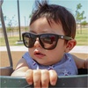image:imageKnockaround Kids Premiums Sunglasses Full UV400 Protection BlackSmoke