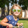 image:imageKnockaround Kids Premiums Sunglasses Full UV400 Protection Matte BlueYellow