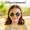 image:imageKnockaround Kids Round Polarized Sunglasses for Girls amp Boys UV ProtectionButtercup  Smoke