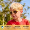 image:imageKnockaround Kids Round Polarized Sunglasses for Girls amp Boys UV ProtectionButtercup  Smoke