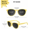 image:imageKnockaround Kids Round Polarized Sunglasses for Girls amp Boys UV ProtectionButtercup  Smoke