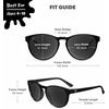 image:imageKnockaround Kids Round Polarized Sunglasses for Girls amp Boys UV ProtectionPiano Black  Smoke