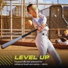 image:imageKnockaround Kids Sport Youth Baseball Sunglasses  UV400 ProtectionBlack on Black  Smoke