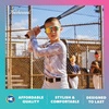 image:imageKnockaround Kids Sport Youth Baseball Sunglasses  UV400 ProtectionHouse Party  Yellow Blue