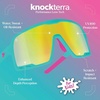 image:imageKnockaround Kids Sport Youth Baseball Sunglasses  UV400 ProtectionHouse Party  Yellow Blue