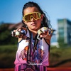 image:imageKnockaround Kids Sport Youth Baseball Sunglasses  UV400 ProtectionHouse Party  Yellow Blue