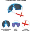 image:imageKnockaround Kids Sport Youth Baseball Sunglasses  UV400 ProtectionRocket Pop  Moonshine