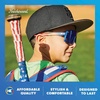 image:imageKnockaround Kids Sport Youth Baseball Sunglasses  UV400 ProtectionRocket Pop  Moonshine