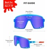 image:imageKnockaround Kids Sport Youth Baseball Sunglasses  UV400 ProtectionRocket Pop  Moonshine