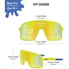 image:imageKnockaround Kids Sport Youth Baseball Sunglasses  UV400 ProtectionYellow