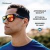 image:imageKnockaround Large Polarized Sunglasses for Men amp Women  UV400 ProtectionBlack  Red Sunset