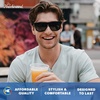 image:imageKnockaround Large Polarized Sunglasses for Men amp Women  UV400 ProtectionBlack Ocean  Smoke