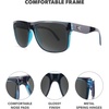 image:imageKnockaround Large Polarized Sunglasses for Men amp Women  UV400 ProtectionBlack Ocean  Smoke