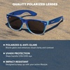 image:imageKnockaround Large Polarized Sunglasses for Men amp Women  UV400 ProtectionBlue Obsidian  Smoke