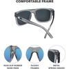 image:imageKnockaround Large Polarized Sunglasses for Men amp Women  UV400 ProtectionClear Grey  Aqua