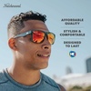 image:imageKnockaround Large Polarized Sunglasses for Men amp Women  UV400 ProtectionClear Grey  Red Sunset
