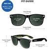 image:imageKnockaround Large Polarized Sunglasses for Men amp Women  UV400 ProtectionCovert Ops  Aviator Green