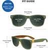 image:imageKnockaround Large Polarized Sunglasses for Men amp Women  UV400 ProtectionCoyote Calls  Aviator Green
