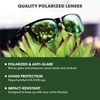 image:imageKnockaround Large Polarized Sunglasses for Men amp Women  UV400 ProtectionCreek Bed  Olive Green