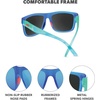 image:imageKnockaround Large Polarized Sunglasses for Men amp Women  UV400 ProtectionHill Charge  Aqua