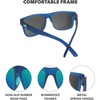image:imageKnockaround Large Polarized Sunglasses for Men amp Women  UV400 ProtectionNavy  Mint