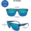 image:imageKnockaround Large Polarized Sunglasses for Men amp Women  UV400 ProtectionNavy  Mint