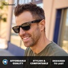 image:imageKnockaround Large Polarized Sunglasses for Men amp Women  UV400 ProtectionObsidian  Smoke