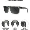 image:imageKnockaround Large Polarized Sunglasses for Men amp Women  UV400 ProtectionShadow Catcher  Smoke