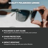 image:imageKnockaround Large Polarized Sunglasses for Men amp Women  UV400 ProtectionShadow Catcher  Smoke