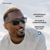 image:imageKnockaround Large Polarized Sunglasses for Men amp Women  UV400 ProtectionShadow Catcher  Smoke