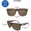 image:imageKnockaround Large Polarized Sunglasses for Men amp Women  UV400 ProtectionTortoise Shell  Amber