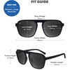 image:imageKnockaround Pacific Palisades Sunglasses for Men amp Women  UV400 ProtectionBlack on Black  Smoke