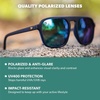 image:imageKnockaround Pacific Palisades Sunglasses for Men amp Women  UV400 ProtectionNavy Rider  Caribbean Moonshine