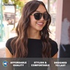 image:imageKnockaround Pacific Palisades Sunglasses for Men amp Women  UV400 ProtectionObsidian  Smoke